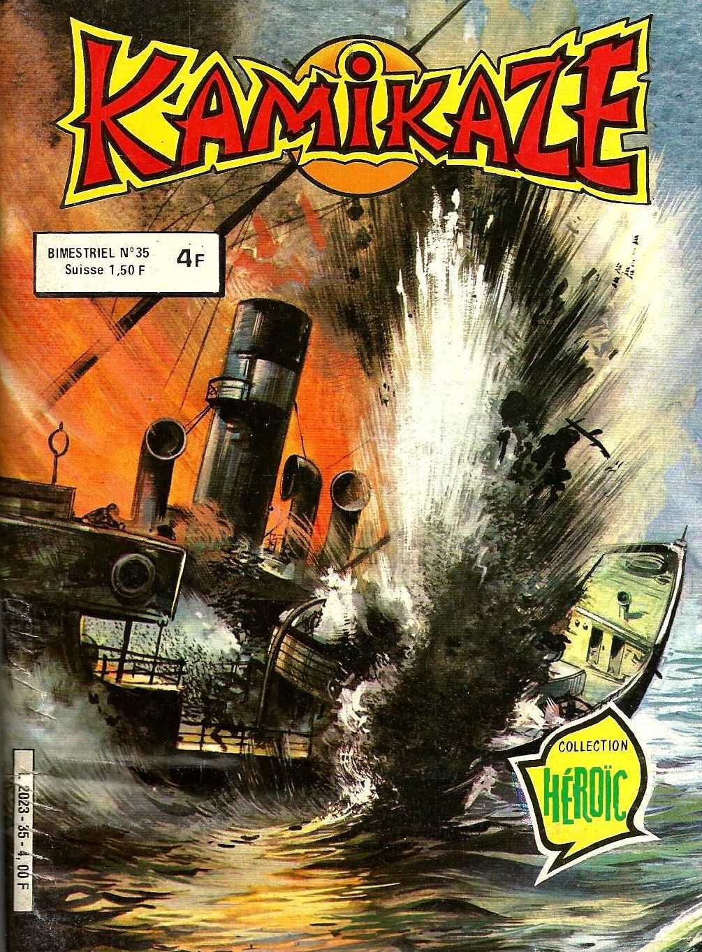 Scan de la Couverture Kamikaze n 35